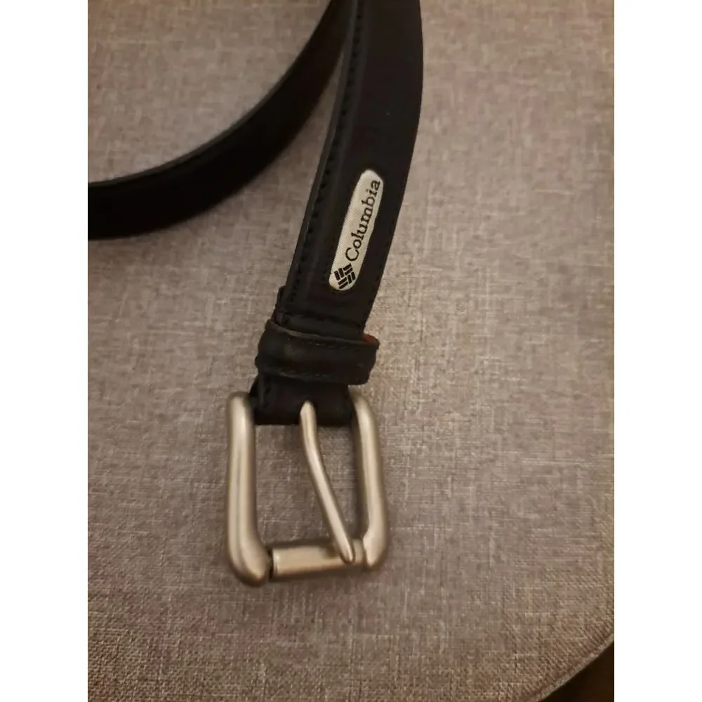 Columbia Men's Leather Belt Black Size 38/95